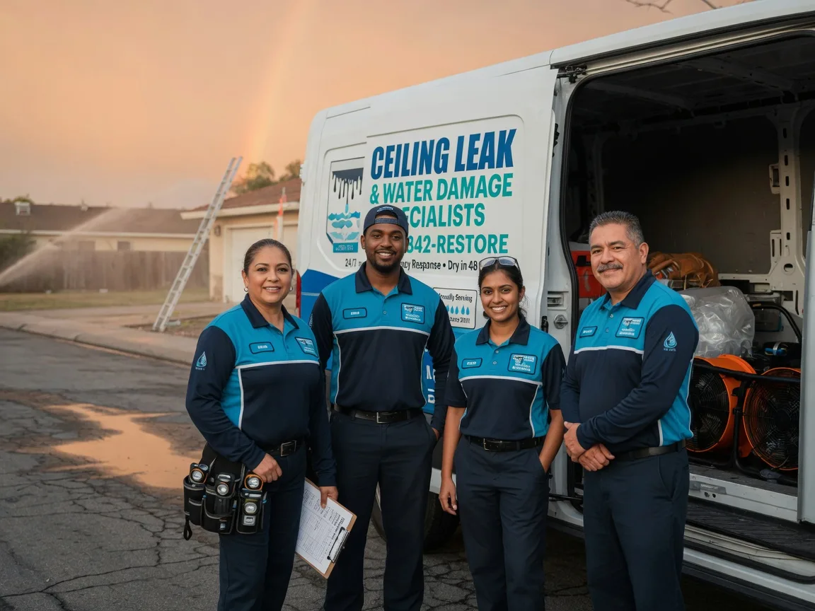 Ceiling Leak Cleanup company in Pine Island, MN