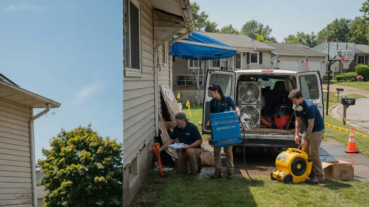 Ceiling Leak Cleanup in Pine Island, MN near me